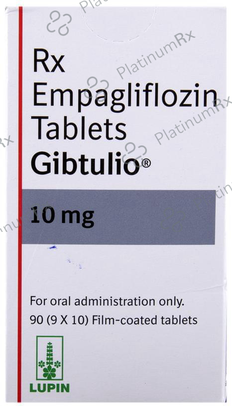 Gibtulio 10mg Tablet 10s