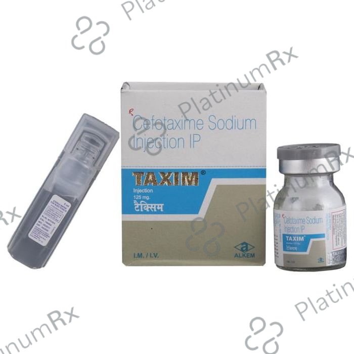 Taxim 125mg Injection 1s