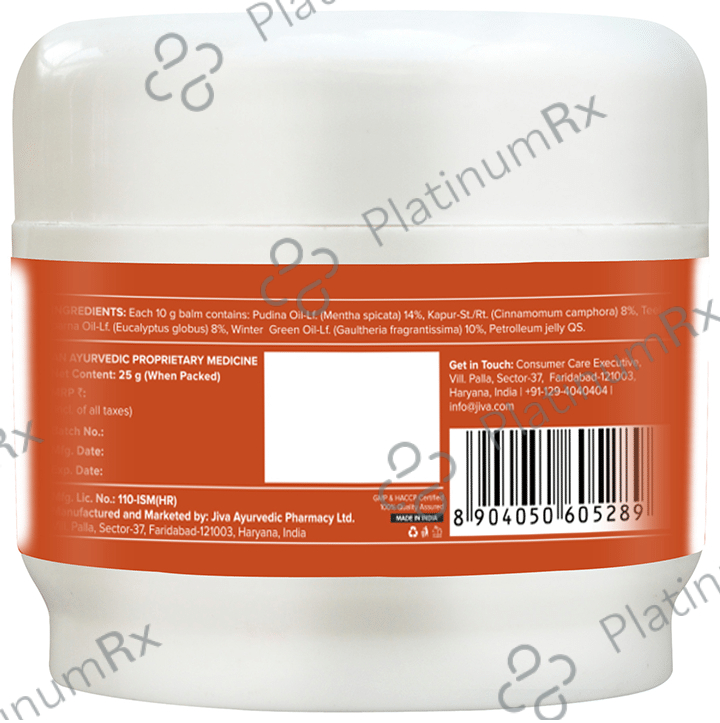 Jiva Pain Calm Balm