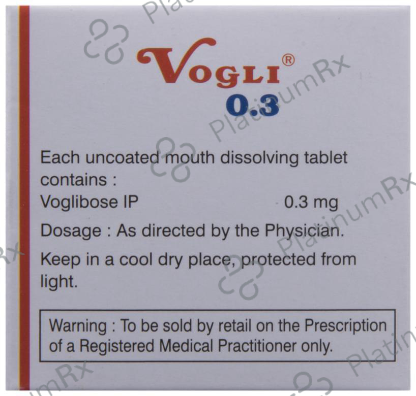 Vogli 0.3mg Tablet MD 10s