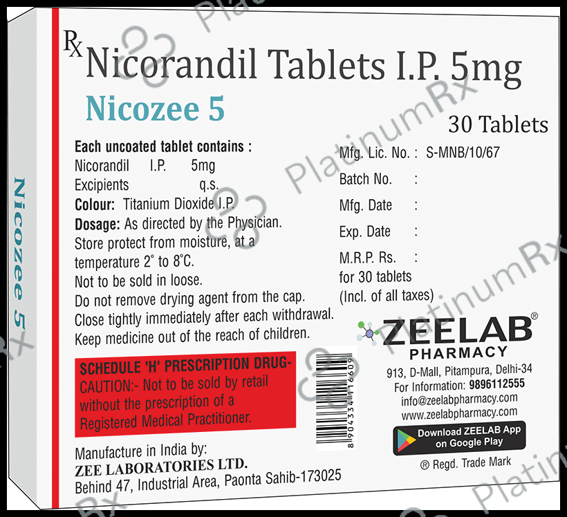 Nicozee 5mg Tablet