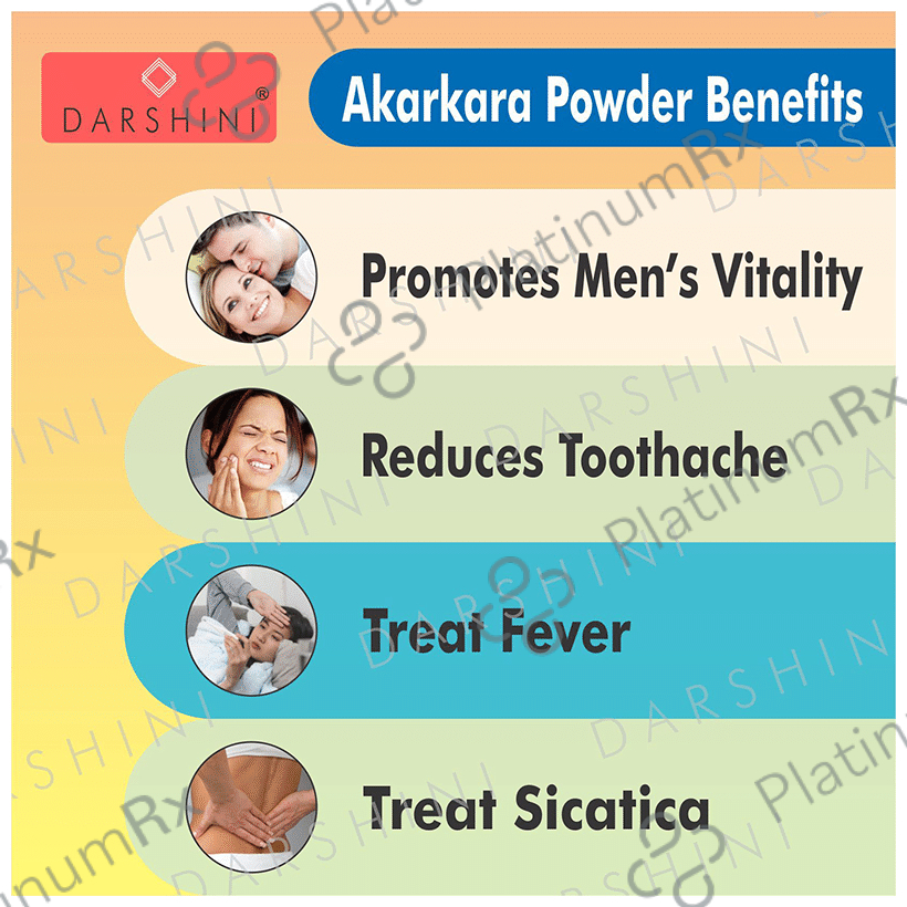 Darshini Akarkara - Akkalakarra Root - Anacyclus Pyrethrum Pellitory Root Powder 100 gm