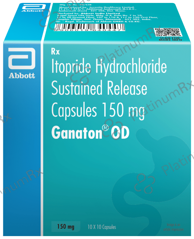 Ganaton OD 150mg SR Capsule 10s
