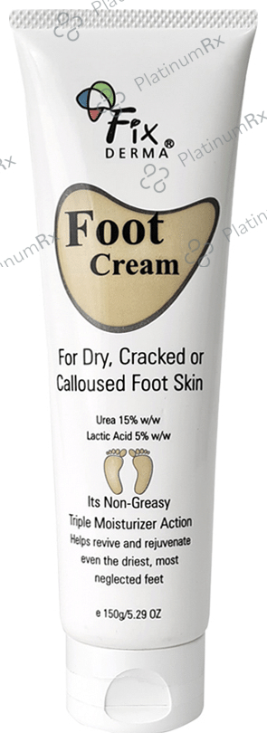 Fixderma Foot Cream - For Dry, Cracked or Calloused Foot Skin 150 gm