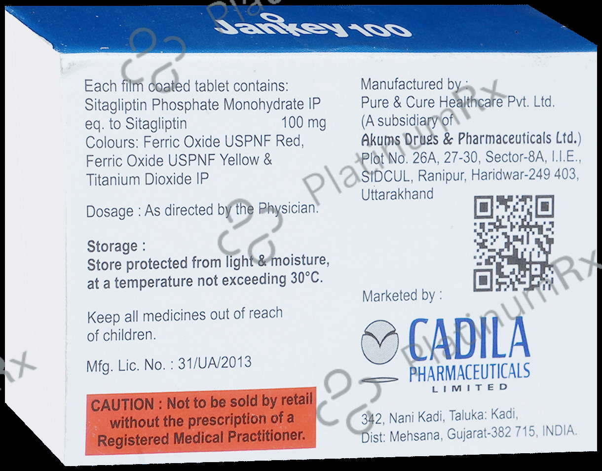 Jankey 100mg Tablet