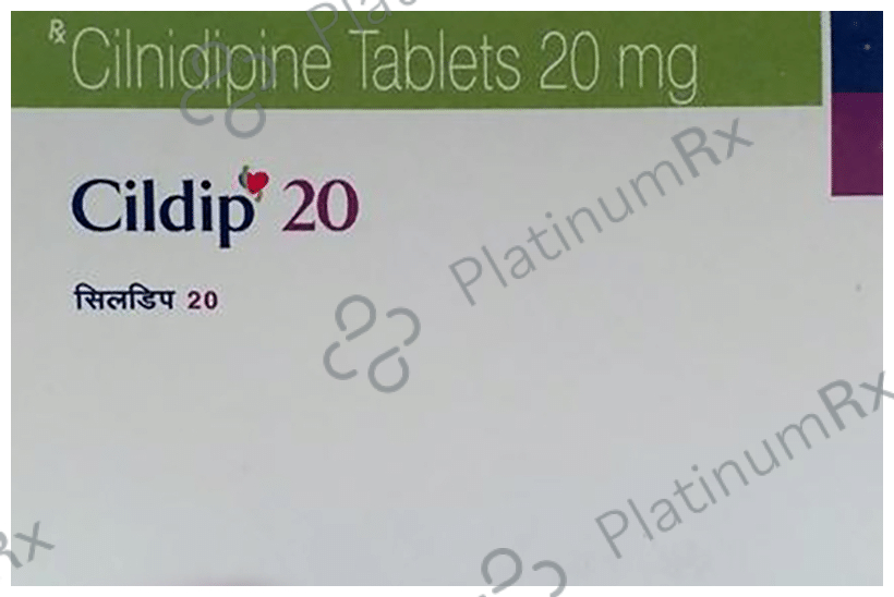 Cildip 20mg Tablet 10s