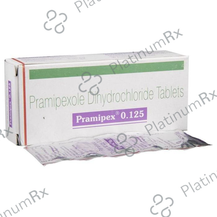 Pramipex 0.125mg Tablet 10s