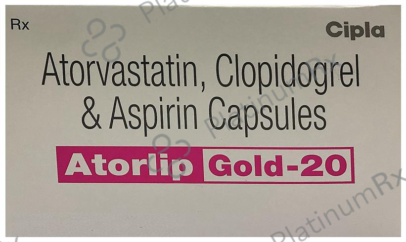 Atorlip Gold 20/75/75mg Capsule 10s