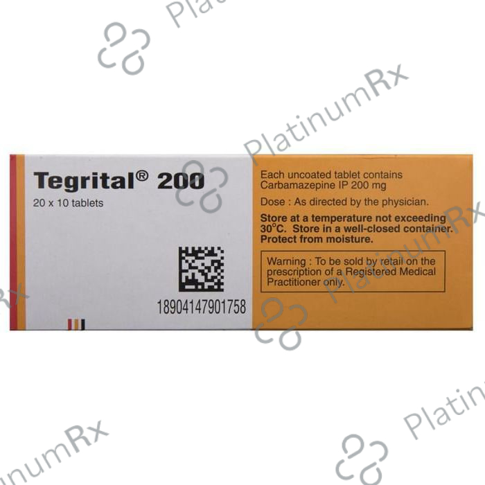 Tegrital 200mg Tablet 10s