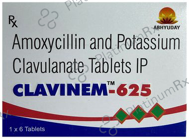 Clavinem 625 Tablet