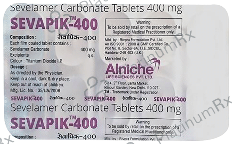 Sevapik 400 Tablet