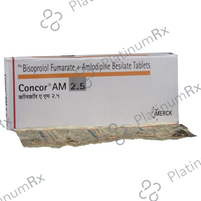 Concor AM 5/2.5mg Tablet 10s