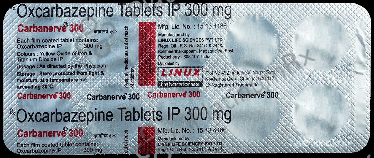 Carbanerve 300mg Tab 10s
