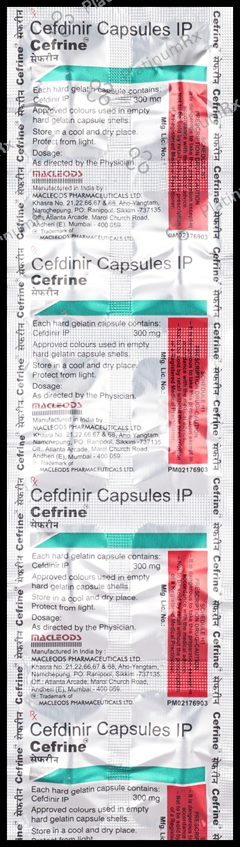 Cefrine 300mg Capsule