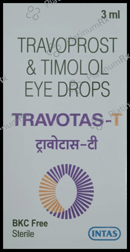 Travotas T BAK Free Eye Drop