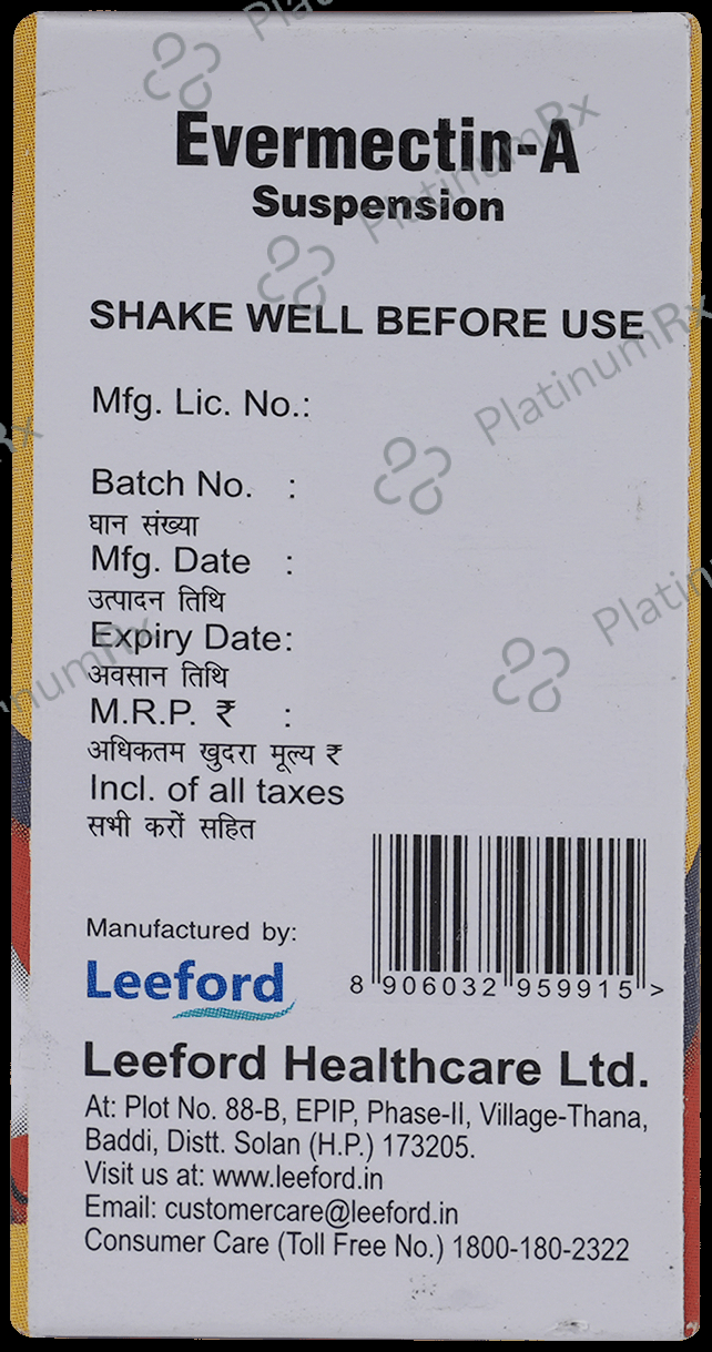 Evermectin-A Oral Suspension