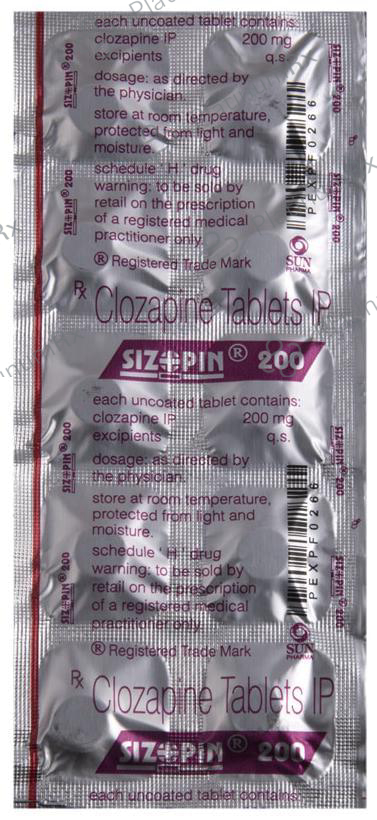 Sizopin 200mg Tablet 10s