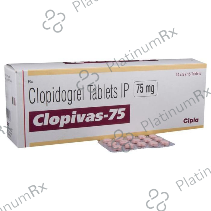 Clopivas 75mg Tablet 15s
