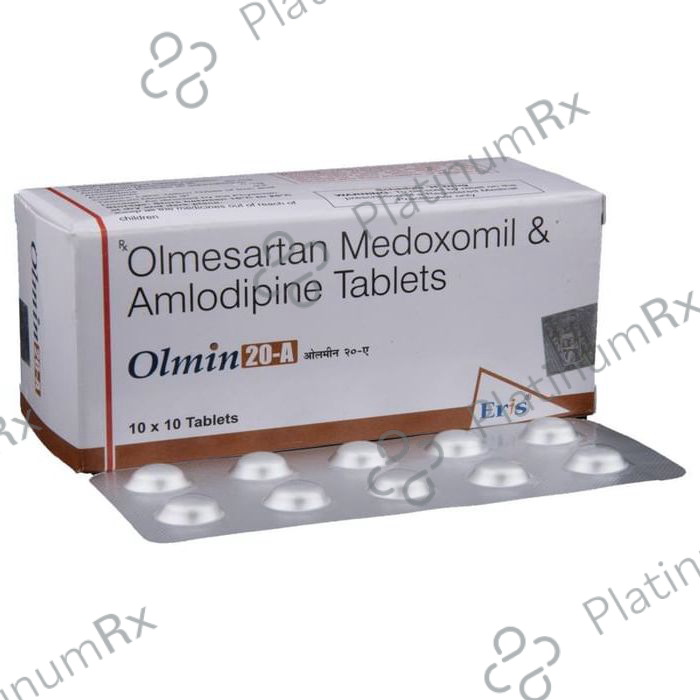 Olmin 20 A 5/20mg Tablet 10s