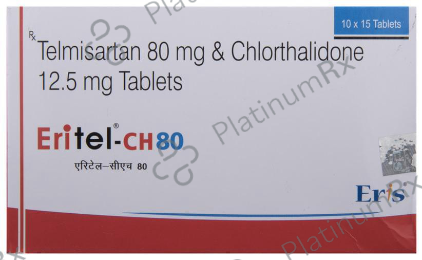 Eritel CH 12.5/80mg Tablet 15s