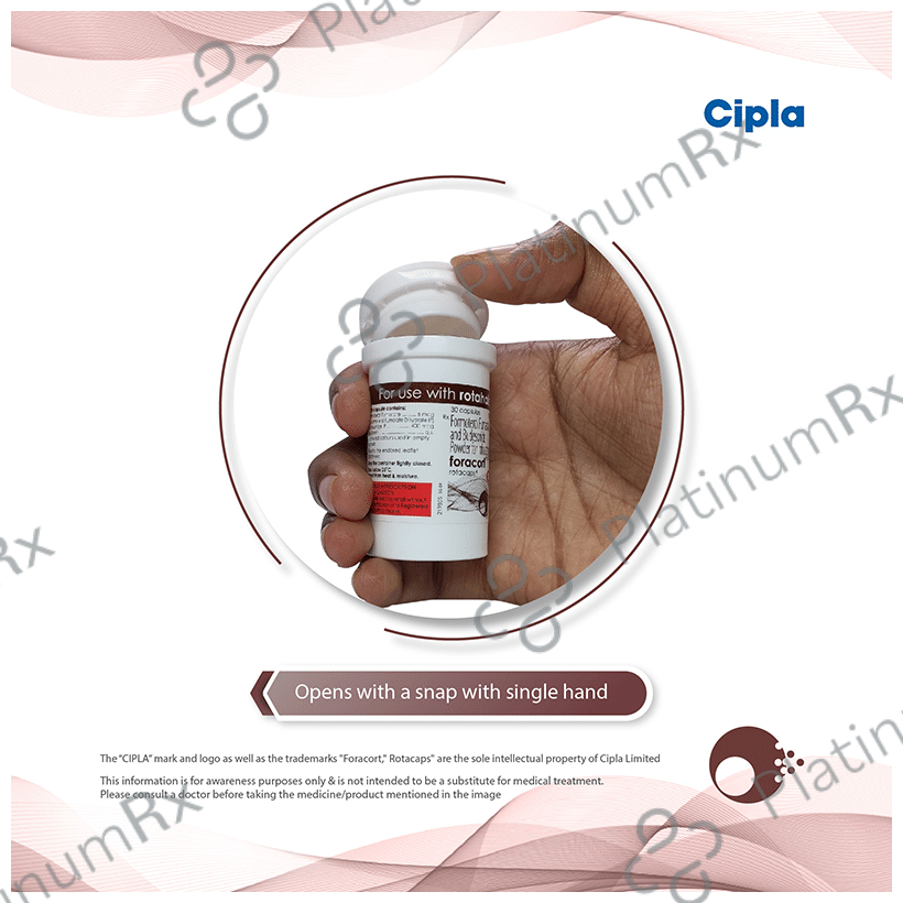Foracort 400/6mcg Rotacap 30s