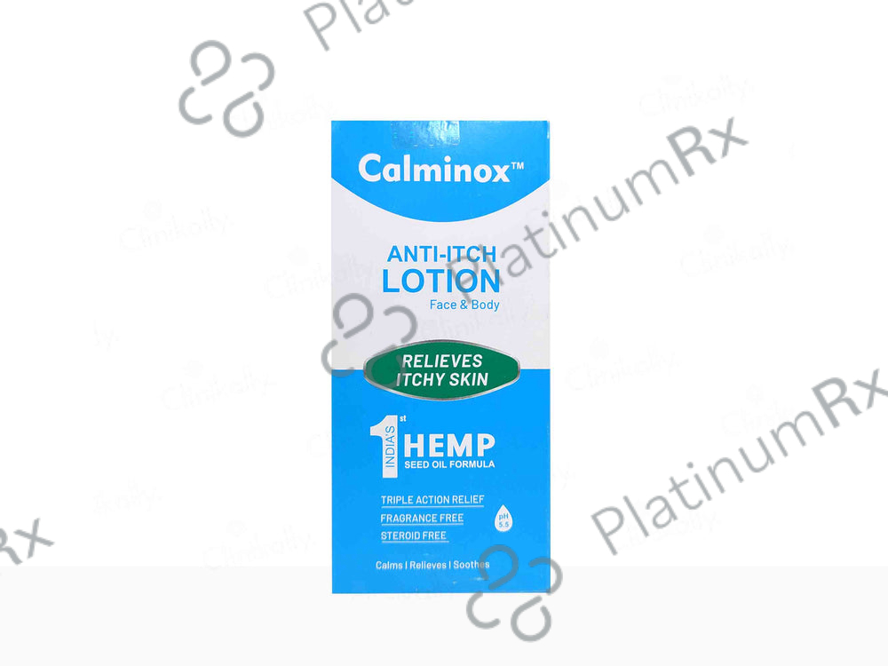Calminox Anti Itch Face and Body Lotion 100ml