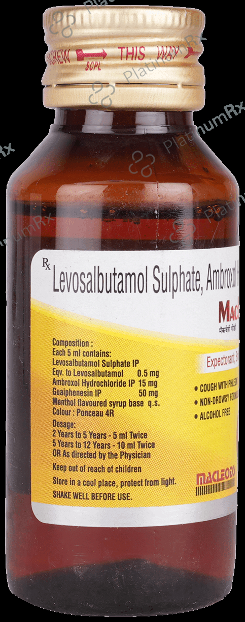 Macbery PD Strawberry Expectorant 60ml