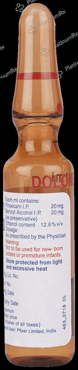 Dolonex IM 20mg Injection 1ml