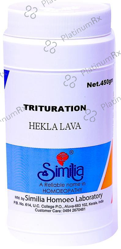 Similia Hekla Lava Trituration Tablet 6X 450 gm