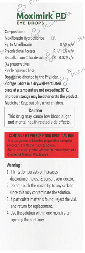Moximirk PD Eye Drop