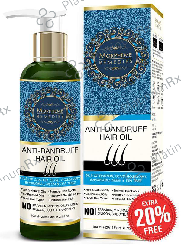 Morpheme Anti-Dandruff Hair Oil 120 ml