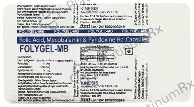 Folygel MB Capsule