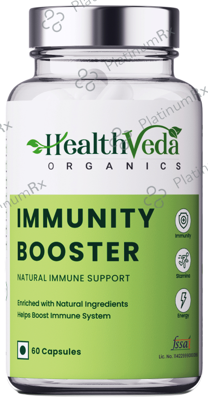 Health Veda Organics Natural Immunity Booster Veg Capsule