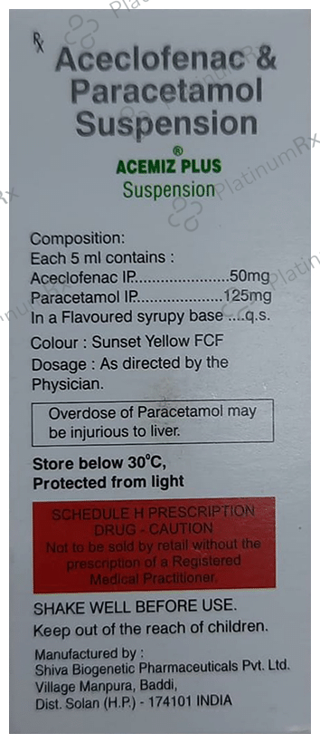 Acemiz Plus Suspension 60ml