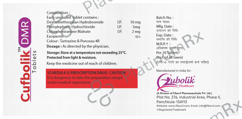 Cufbolik DMR Tablet