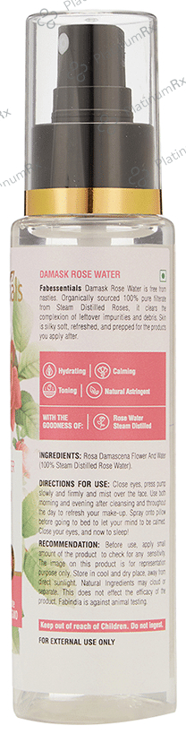 Fabessentials Damask Rose Water