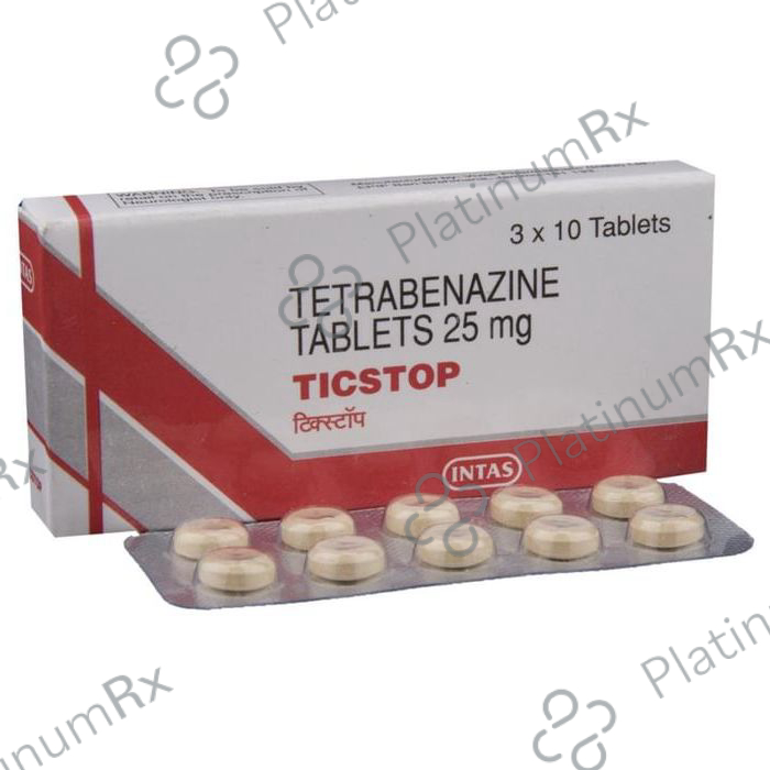 Ticstop 25mg Tablet 10s