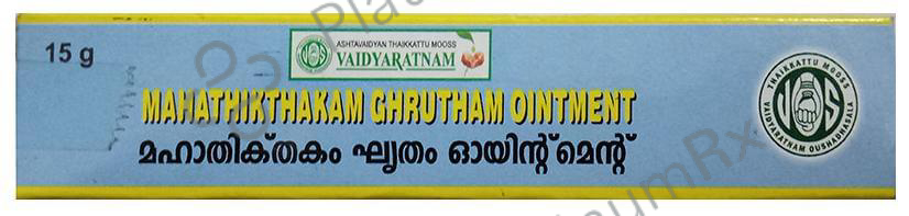 Vaidyaratnam Mahathikthakam Ghrutham Ointment