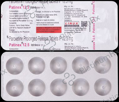 Patinex 12.5mg Tablet 10s