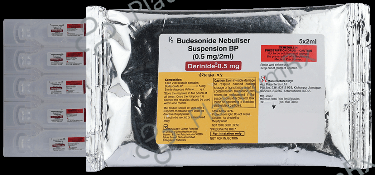 Derinide 0.5mg 2ml Respule 5s