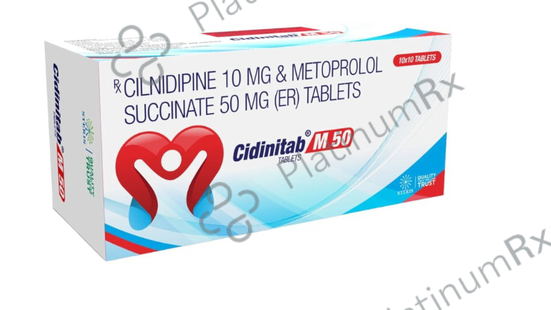 Cidinitab M 50/10mg Tablet SR 10s