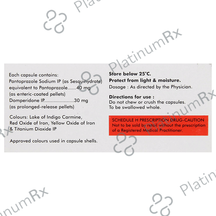 Pantocar D 20/40mg Capsule PR 10s
