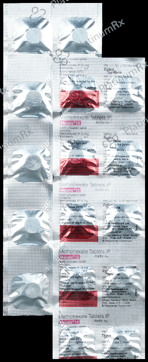Mexate 15mg Tablet 10s