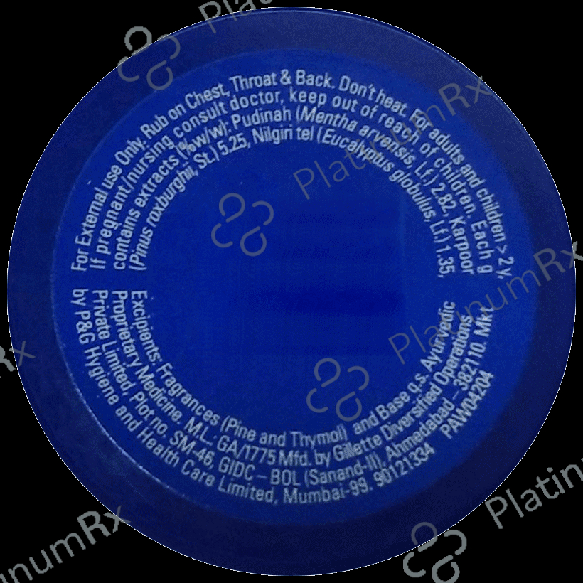 Vicks Vaporub Balm 5ml