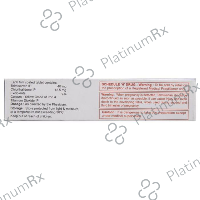 Weltelmi CT 40 12.5/40mg Tablet 10s