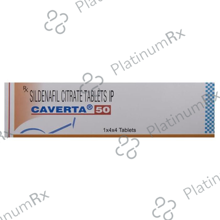 Caverta 50mg Tablet 4s