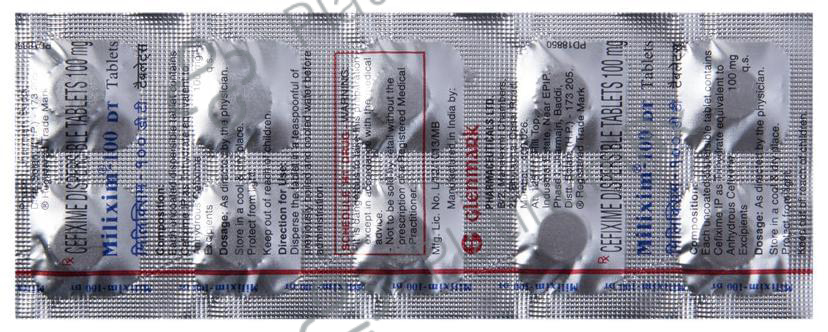 Milixim 100 DT Tablet