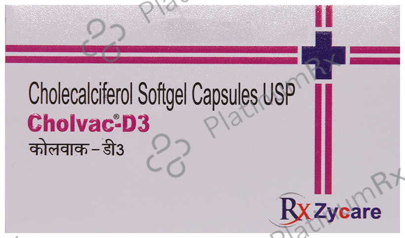 Cholvac-D3 Softgel Capsule