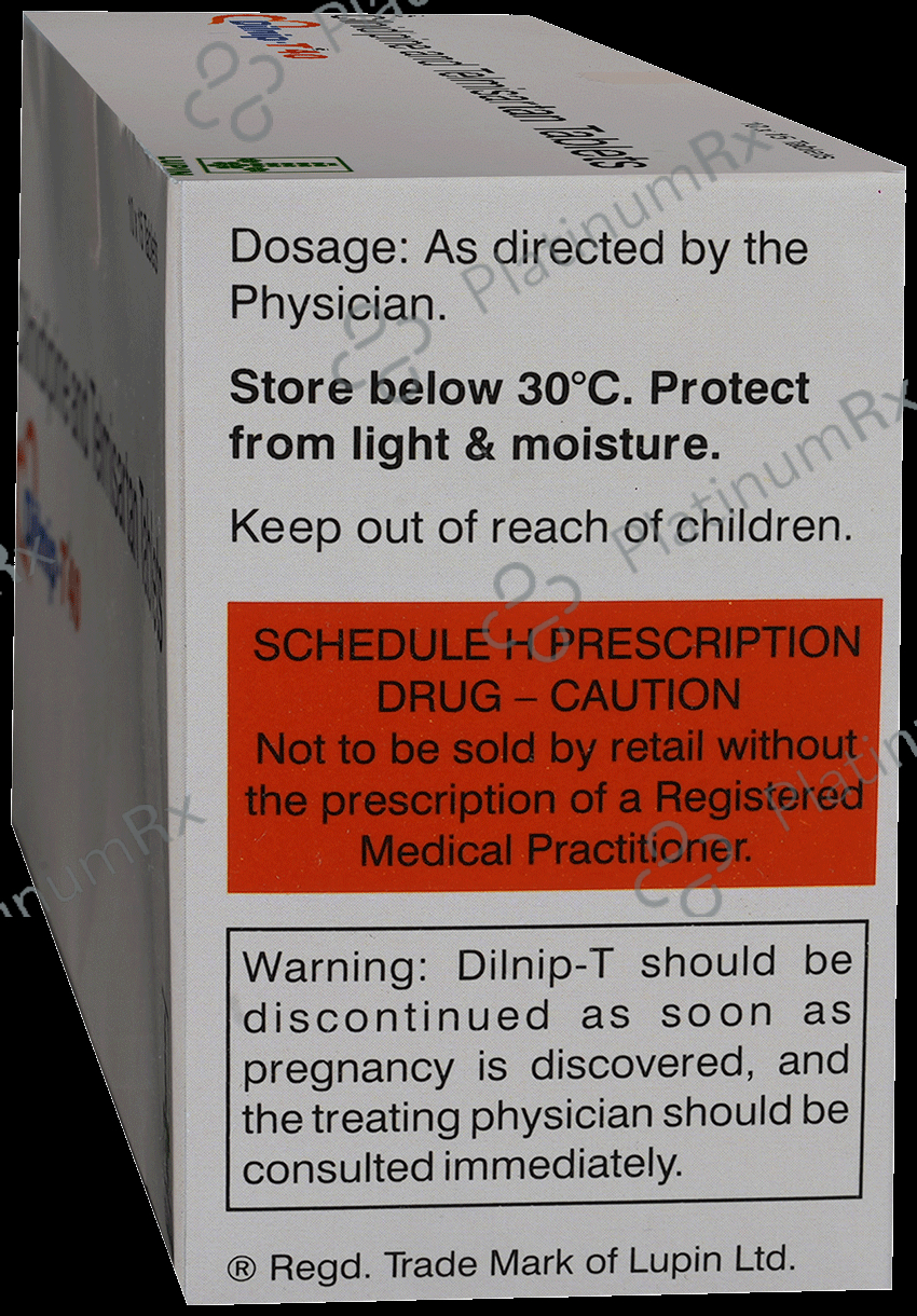 Dilnip T 10/40mg Tablet 15s