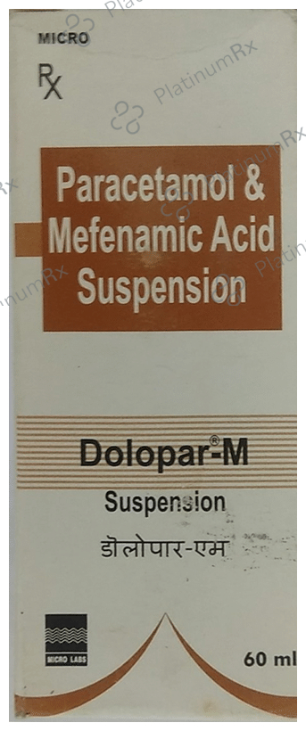 Dolopar M 50/125mg Suspension 60ml